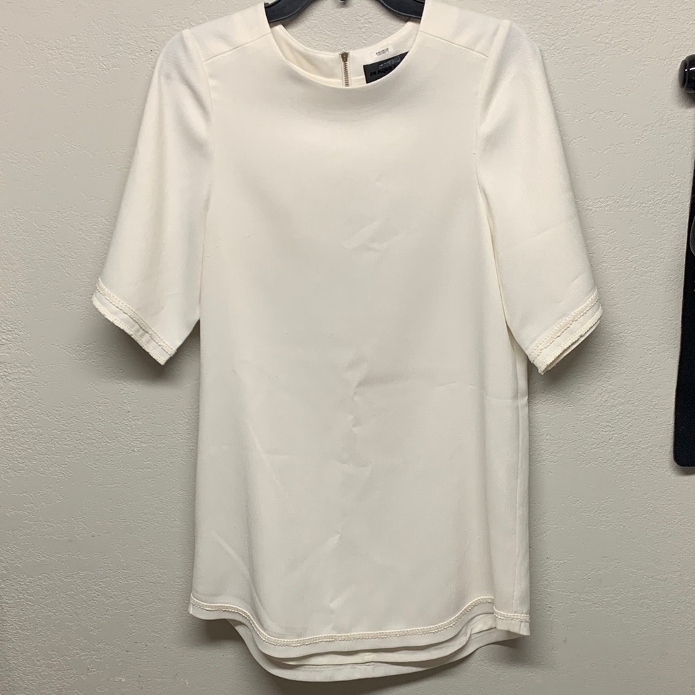 Blaque Label Cream Mini Dress Size Small